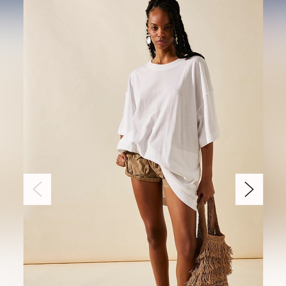 Free People Beach Essential Extreme Mini Tee